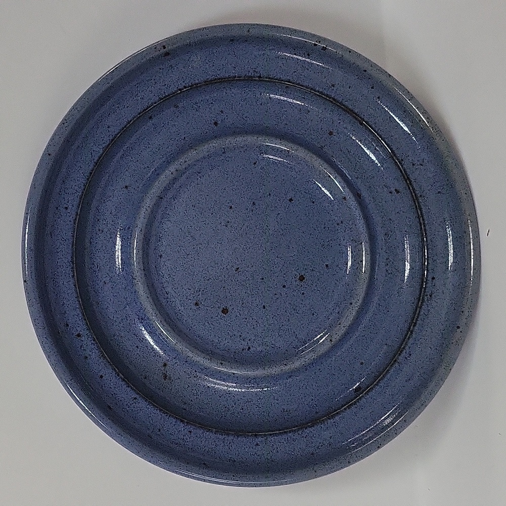 Dansk Neilstone Blue Flat Stoneware Saucer